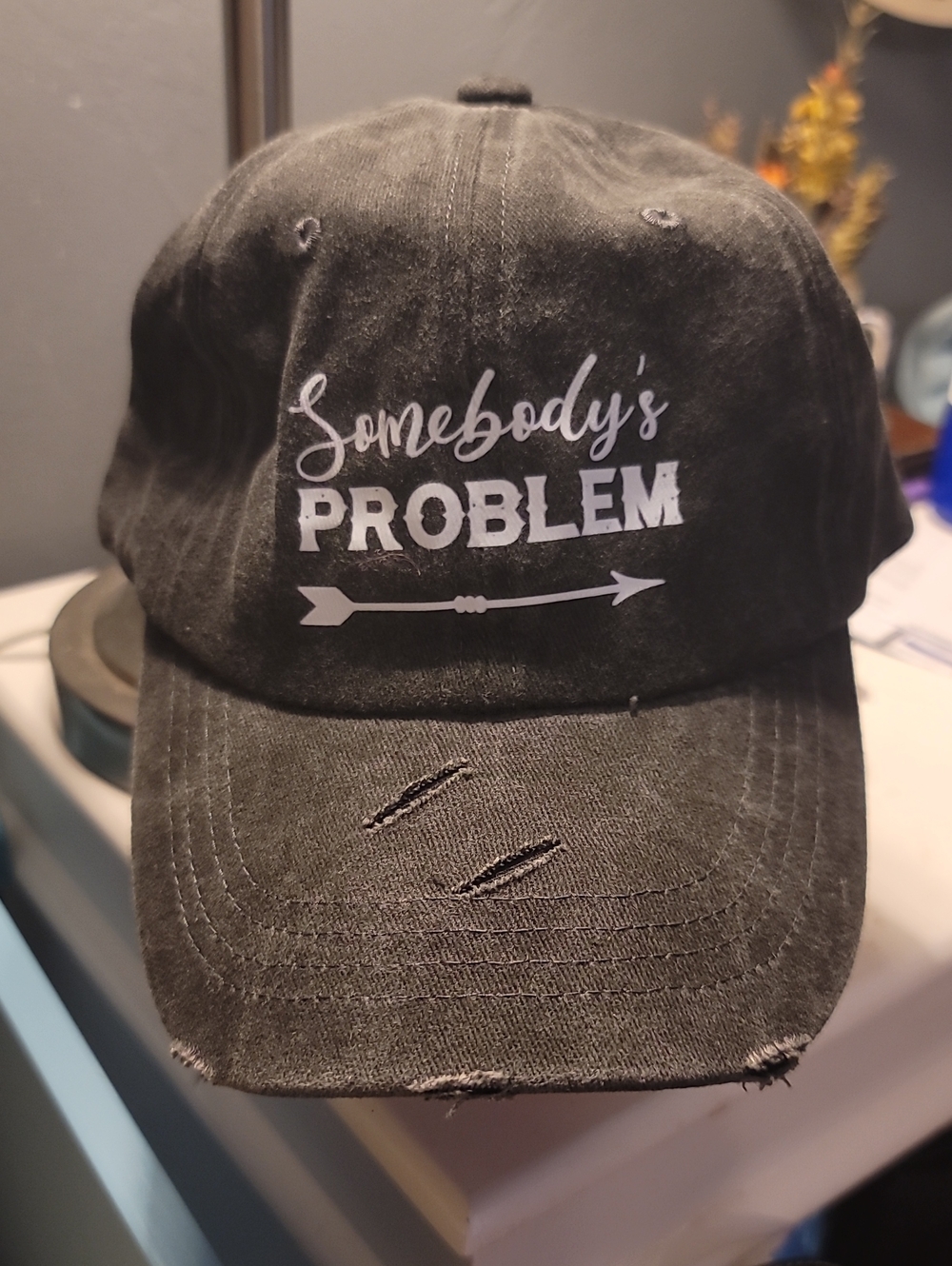 Somebody's Problem baseball cap